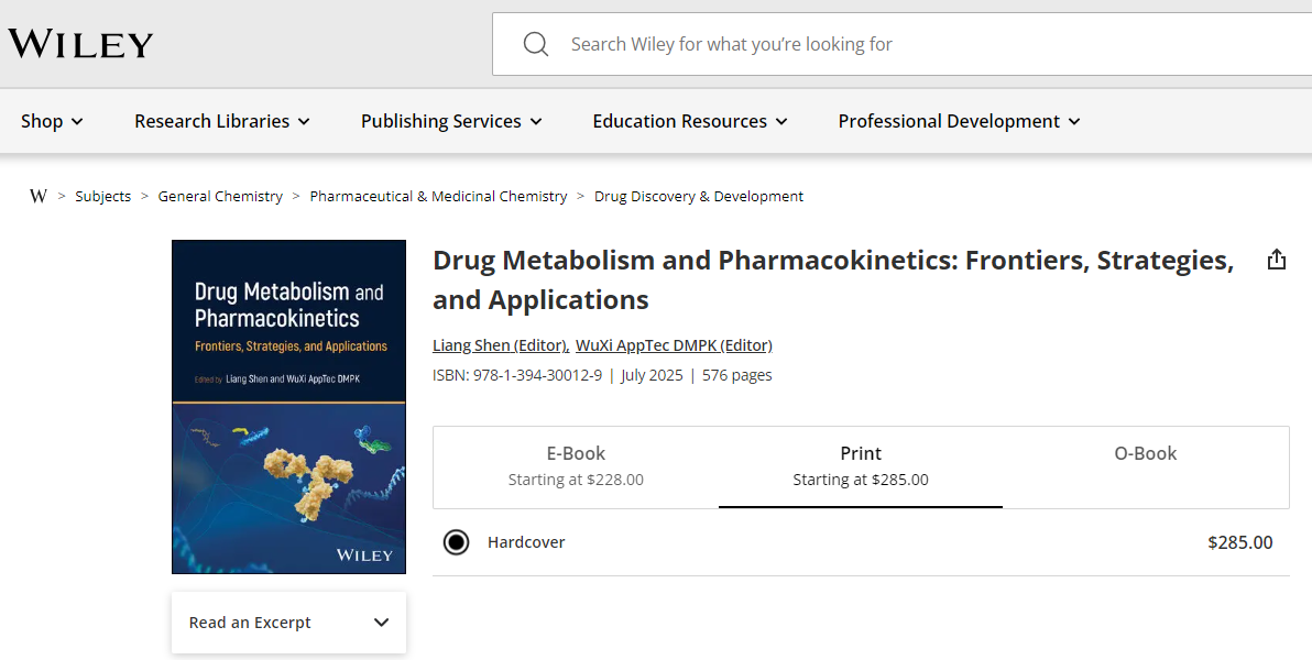 Drug Metabolism and Pharmacokinetics: Frontiers, Strategies, and Applications