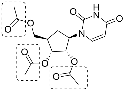 Uridine triacetate