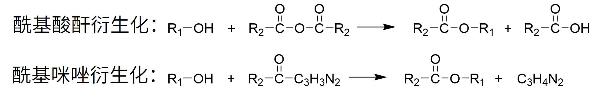 酰基化化学衍生化 酰基化化学衍生化