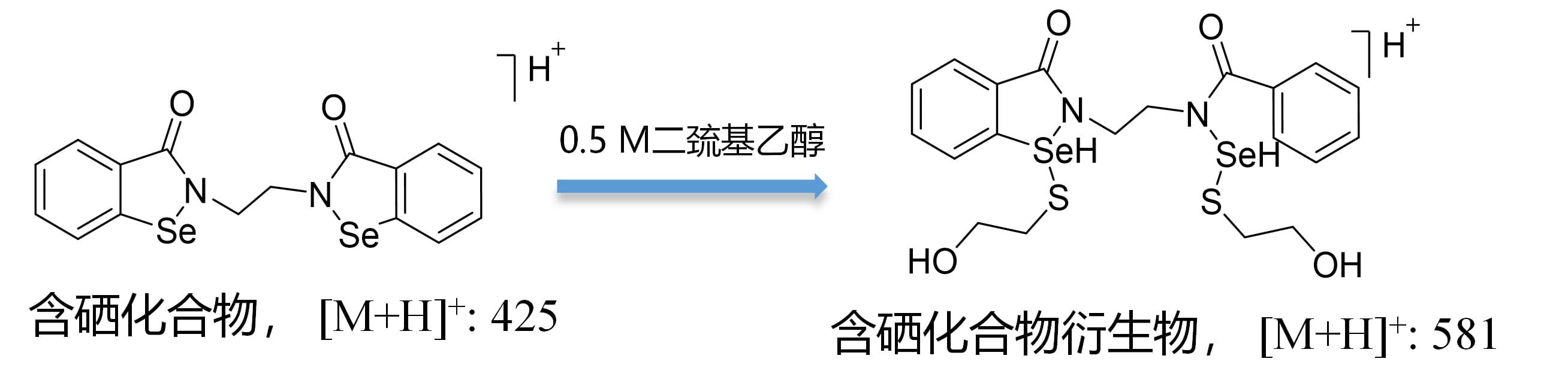 含硒化合物经衍生化反应 含硒化合物经衍生化反应