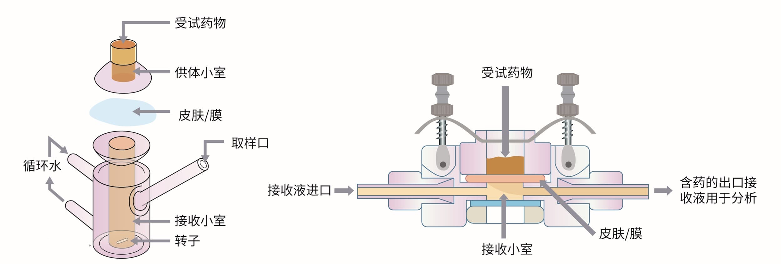 扩散池示意图 扩散池示意图